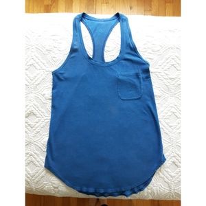 Lululemon blue cotton racerback